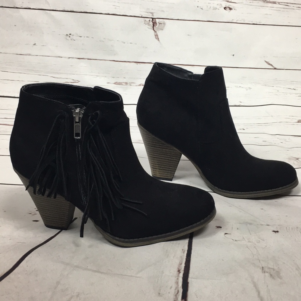 New Mia Booties with Fringe